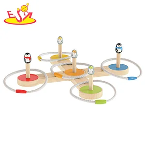 Neues Design Macaron niedliches hölzernes Spielküchenspielzeug für Kinder W10C582