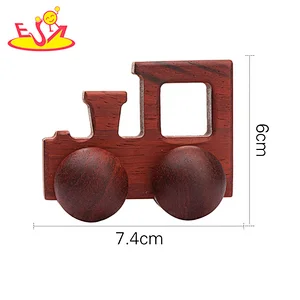 تصميم جديد معكرون لعبة مطبخ خشبية لطيفة للأطفال W10C582