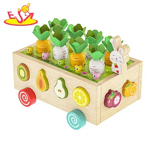 Neues Design Macaron niedliches hölzernes Spielküchenspielzeug für Kinder W10C582