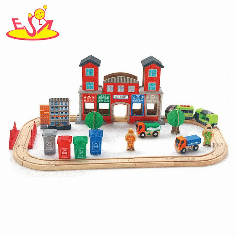 Neues Design Macaron niedliches hölzernes Spielküchenspielzeug für Kinder W10C582