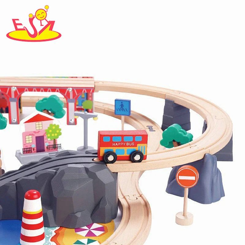 Neues Design Macaron niedliches hölzernes Spielküchenspielzeug für Kinder W10C582