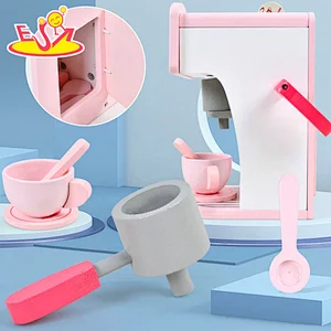 Neues Design Macaron niedliches hölzernes Spielküchenspielzeug für Kinder W10C582