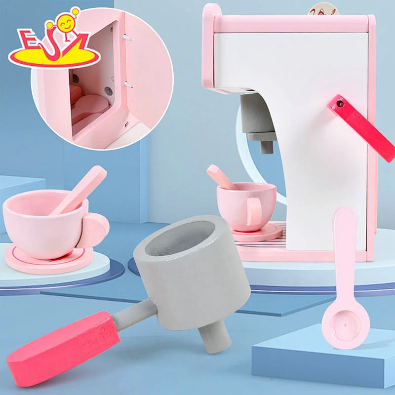Neues Design Macaron niedliches hölzernes Spielküchenspielzeug für Kinder W10C582