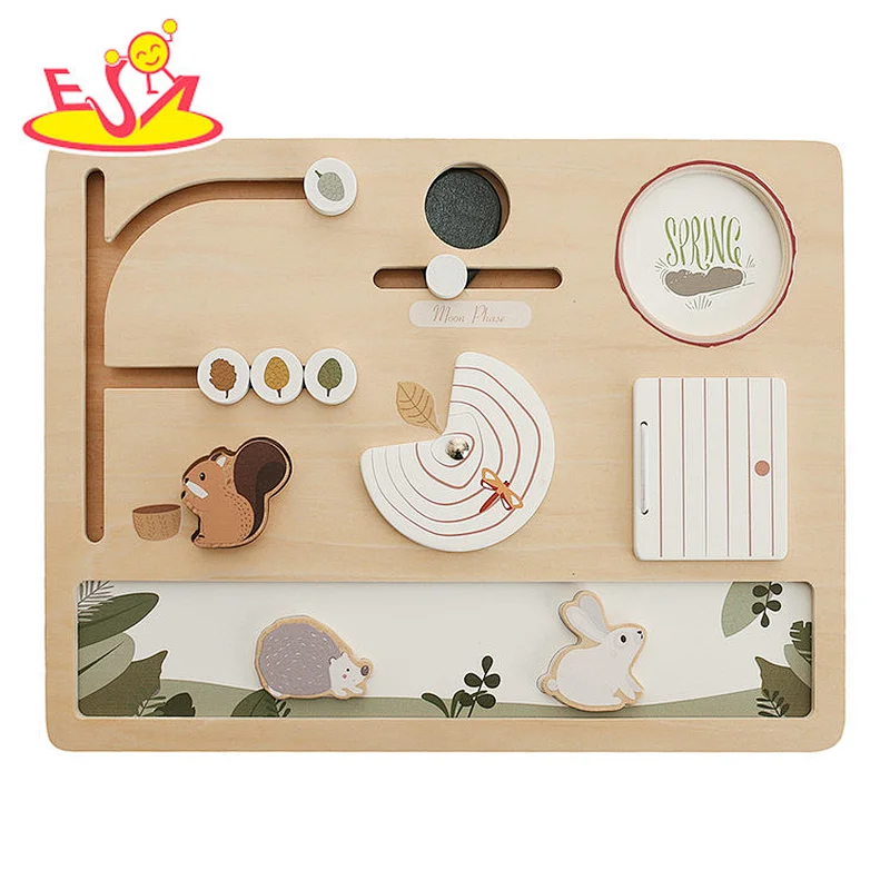 Neues Design Macaron niedliches hölzernes Spielküchenspielzeug für Kinder W10C582