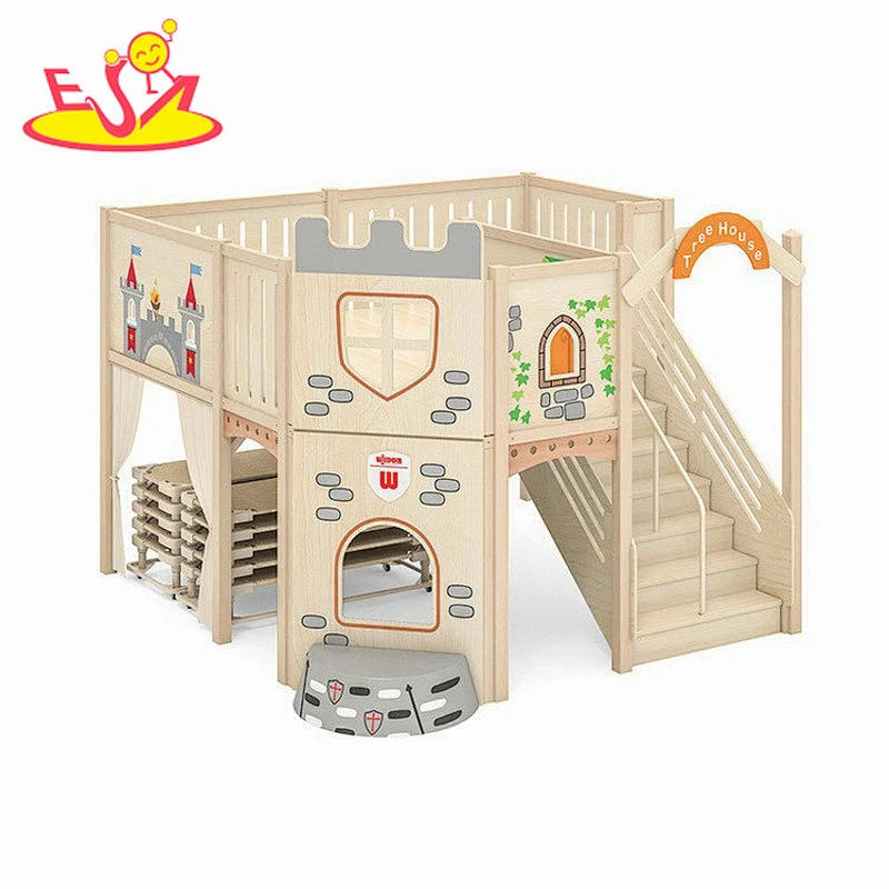 تصميم جديد معكرون لعبة مطبخ خشبية لطيفة للأطفال W10C582