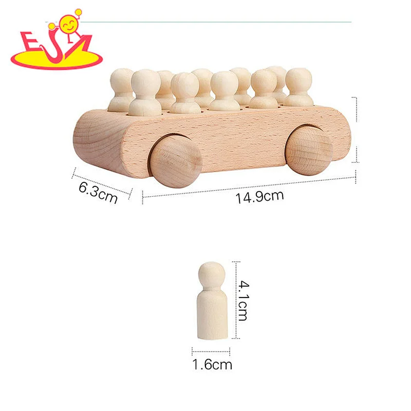 Nuevo diseño Macaron lindo juguete de cocina de madera para niños W10C582