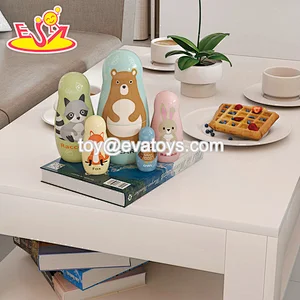 Новый дизайн Macaron, милая деревянная кухонная игрушка для детей W10C582