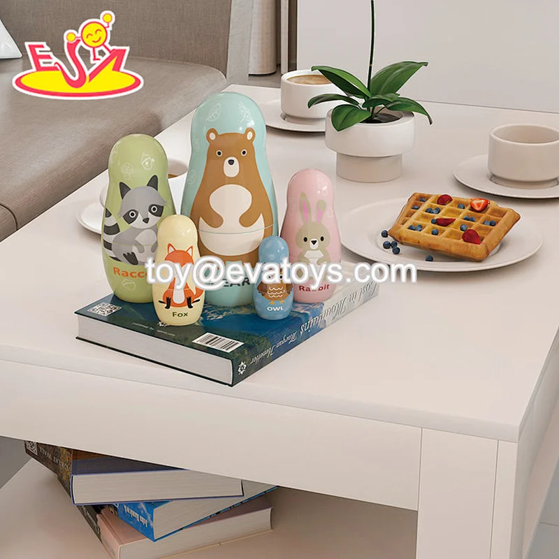 Новый дизайн Macaron, милая деревянная кухонная игрушка для детей W10C582