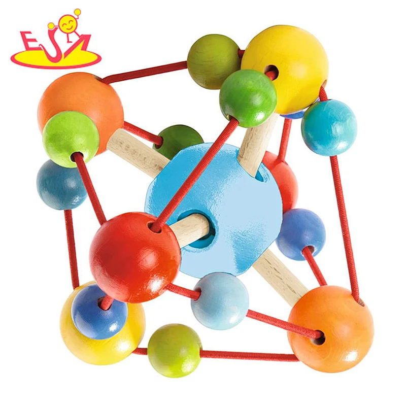 Neues Design Macaron niedliches hölzernes Spielküchenspielzeug für Kinder W10C582