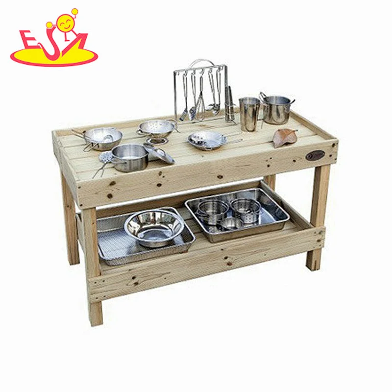 Neues Design Macaron niedliches hölzernes Spielküchenspielzeug für Kinder W10C582