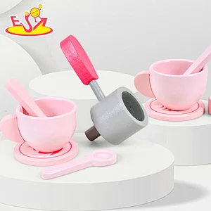 Neues Design Macaron niedliches hölzernes Spielküchenspielzeug für Kinder W10C582