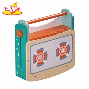 Neues Design Macaron niedliches hölzernes Spielküchenspielzeug für Kinder W10C582