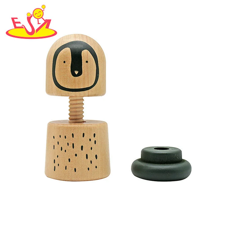 Neues Design Macaron niedliches hölzernes Spielküchenspielzeug für Kinder W10C582