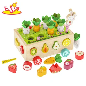 Neues Design Macaron niedliches hölzernes Spielküchenspielzeug für Kinder W10C582