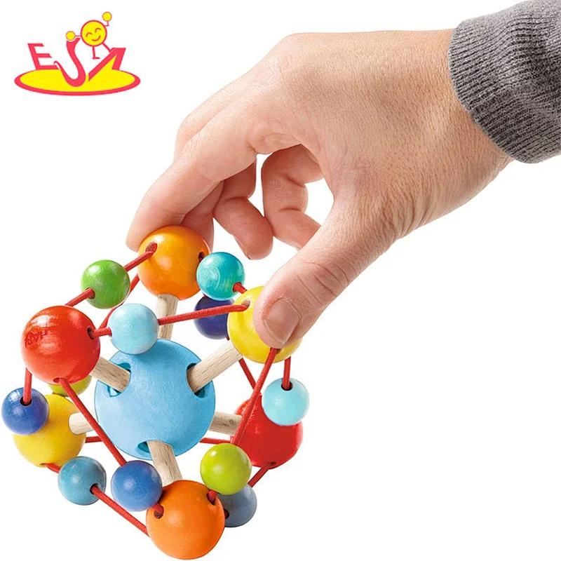 Neues Design Macaron niedliches hölzernes Spielküchenspielzeug für Kinder W10C582
