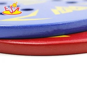 New Design Outdoor Tennis Game Lightweight Wooden Pickleball Racket W01C011
