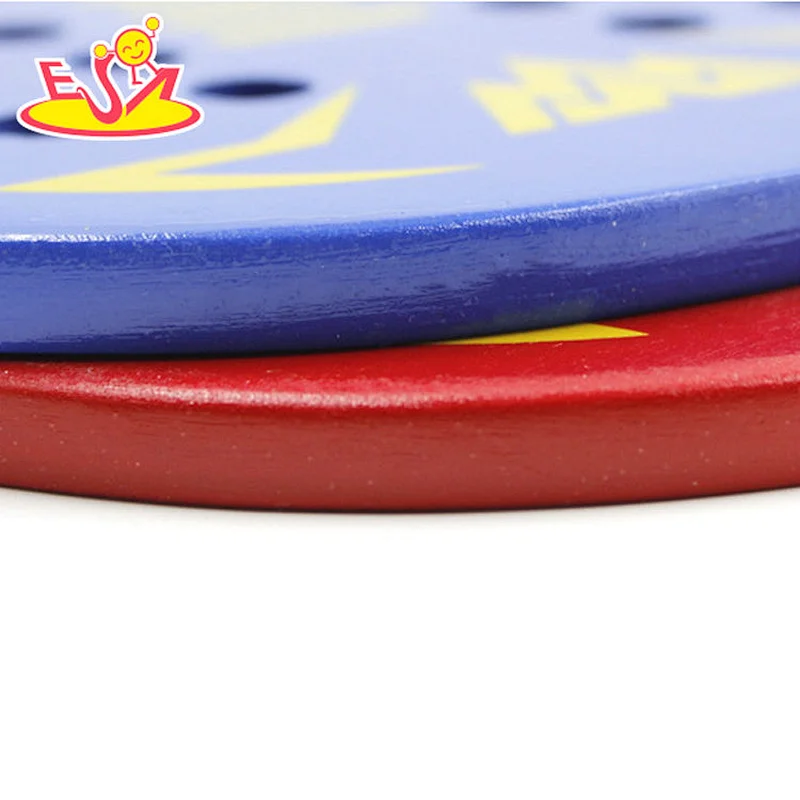 New Design Outdoor Tennis Game Lightweight Wooden Pickleball Racket W01C011