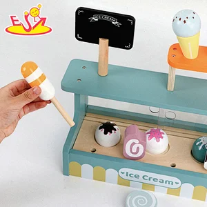 Neues Design Macaron niedliches hölzernes Spielküchenspielzeug für Kinder W10C582