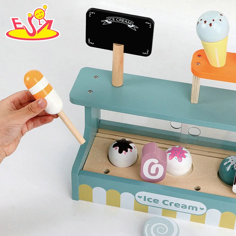 Neues Design Macaron niedliches hölzernes Spielküchenspielzeug für Kinder W10C582