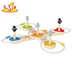 Neues Design Macaron niedliches hölzernes Spielküchenspielzeug für Kinder W10C582