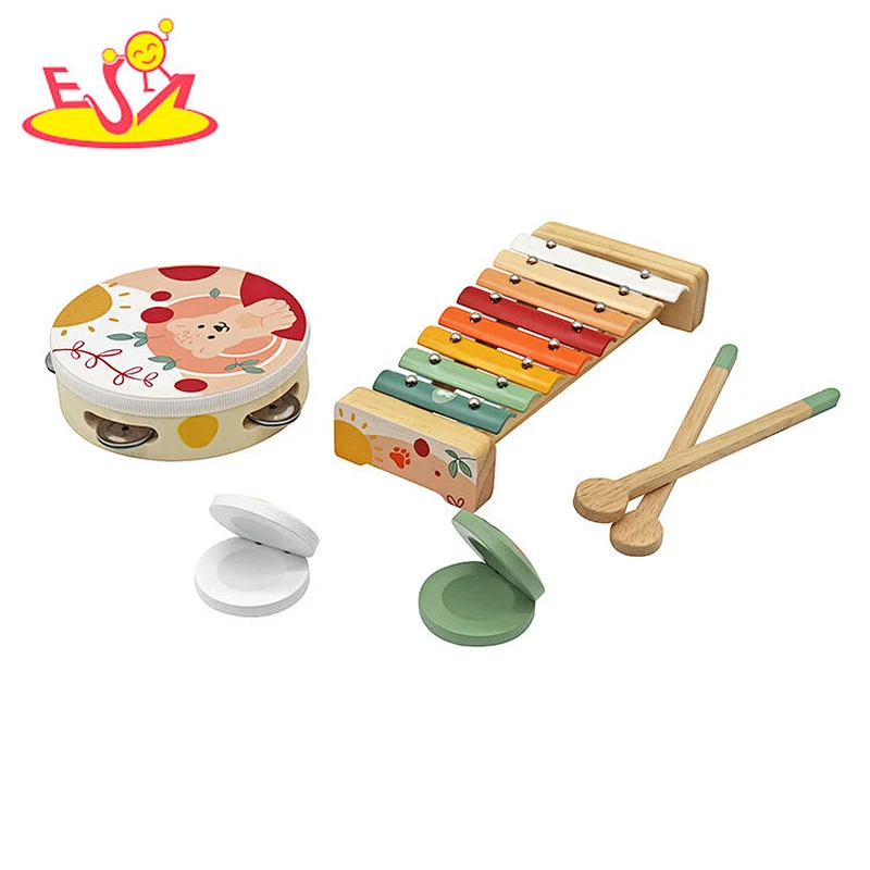 Новый дизайн Macaron, милая деревянная кухонная игрушка для детей W10C582