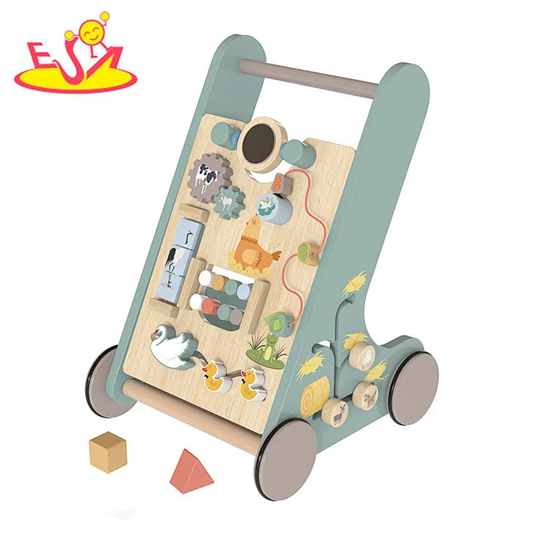 Neues Design Macaron niedliches hölzernes Spielküchenspielzeug für Kinder W10C582