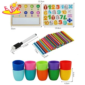 Nuevo diseño Macaron lindo juguete de cocina de madera para niños W10C582
