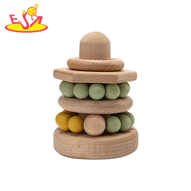 Neues Design Macaron niedliches hölzernes Spielküchenspielzeug für Kinder W10C582