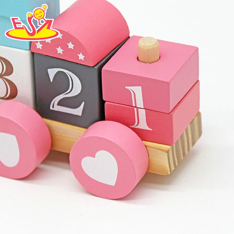 Nuevo diseño Macaron lindo juguete de cocina de madera para niños W10C582