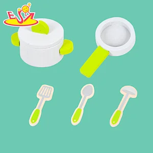 Modern Wooden Play Kitchen Set Educational Cooking Pretend Play For Kids W10C755