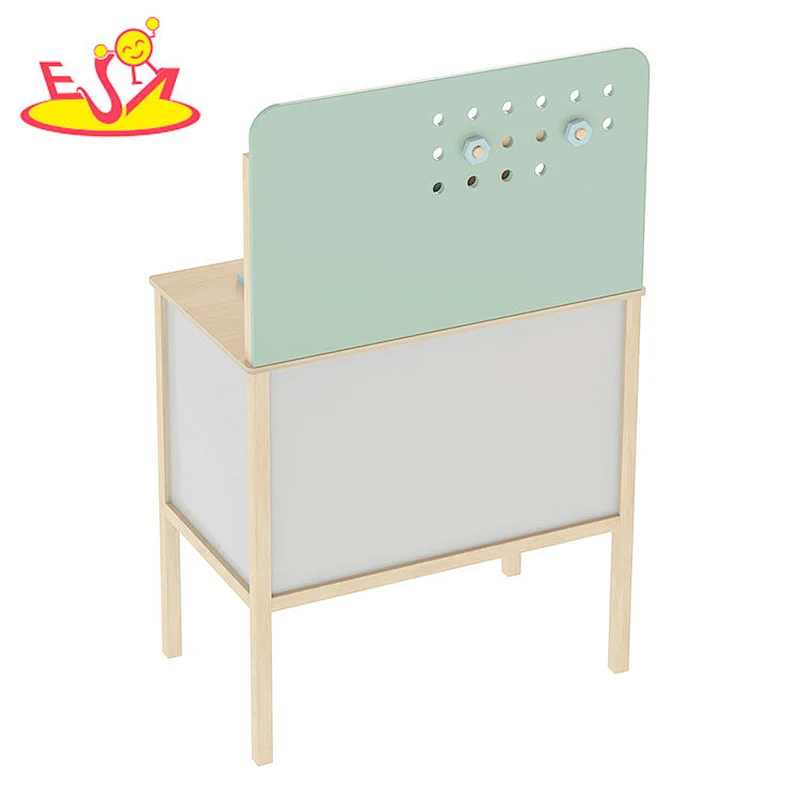 New Arrival Pretend Play Assembly Tool Kit Wooden Workench Toy For Kids W03D217