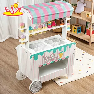 Neues Design Macaron niedliches hölzernes Spielküchenspielzeug für Kinder W10C582