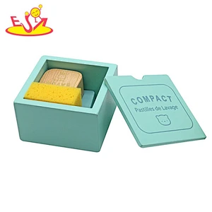 Neues Design Macaron niedliches hölzernes Spielküchenspielzeug für Kinder W10C582
