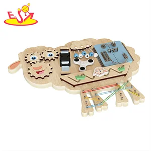 Neues Design Macaron niedliches hölzernes Spielküchenspielzeug für Kinder W10C582