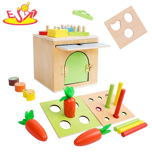 Neues Design Macaron niedliches hölzernes Spielküchenspielzeug für Kinder W10C582