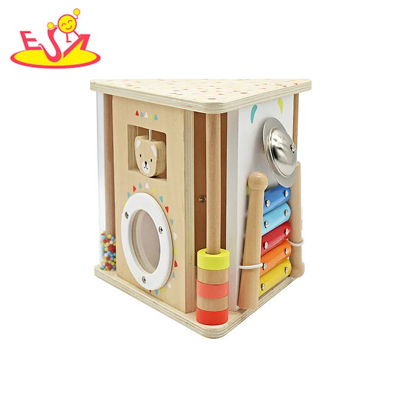 Neues Design Macaron niedliches hölzernes Spielküchenspielzeug für Kinder W10C582
