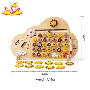 Nuevo diseño Macaron lindo juguete de cocina de madera para niños W10C582