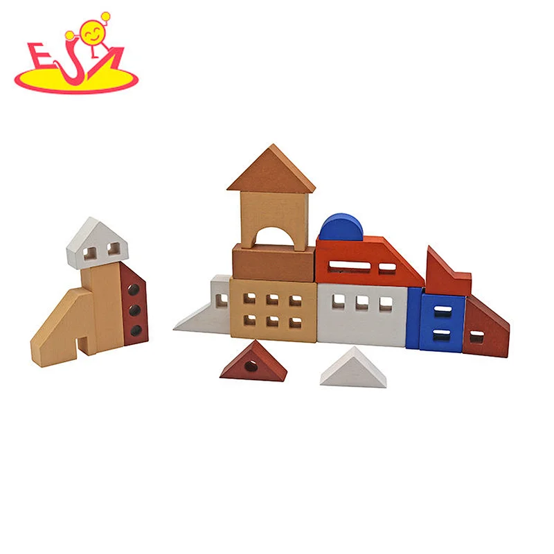 تصميم جديد معكرون لعبة مطبخ خشبية لطيفة للأطفال W10C582