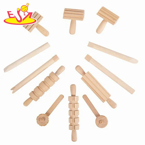 Nuevo diseño Macaron lindo juguete de cocina de madera para niños W10C582