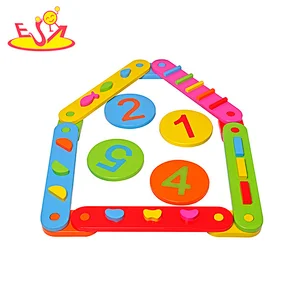 Neues Design Macaron niedliches hölzernes Spielküchenspielzeug für Kinder W10C582