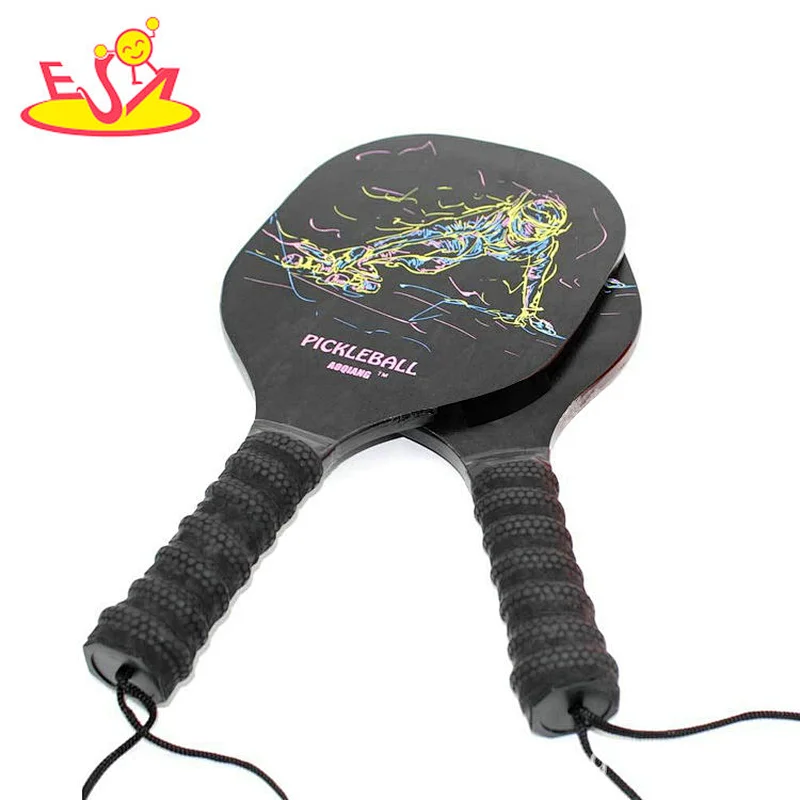 Popular Outdoor Entertainment Sports Equipment Wooden Pickleball Racket ...