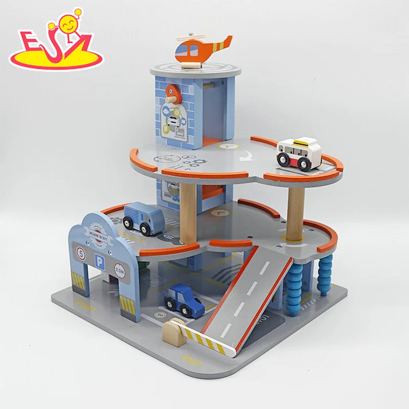 تصميم جديد معكرون لعبة مطبخ خشبية لطيفة للأطفال W10C582