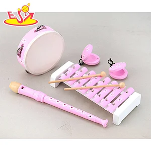 Nuevo diseño Macaron lindo juguete de cocina de madera para niños W10C582