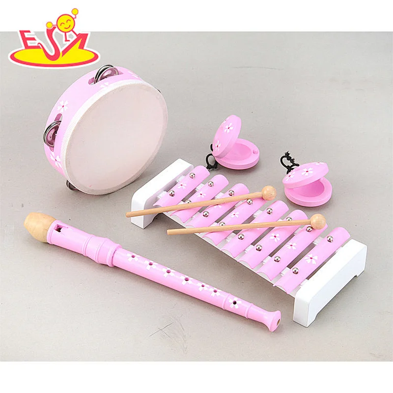 Nuevo diseño Macaron lindo juguete de cocina de madera para niños W10C582