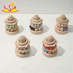 Neues Design Macaron niedliches hölzernes Spielküchenspielzeug für Kinder W10C582