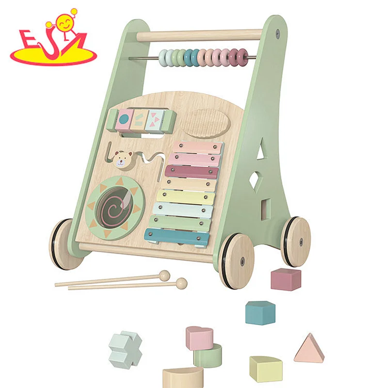 Neues Design Macaron niedliches hölzernes Spielküchenspielzeug für Kinder W10C582