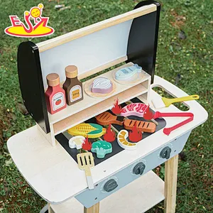 Neues Design Macaron niedliches hölzernes Spielküchenspielzeug für Kinder W10C582