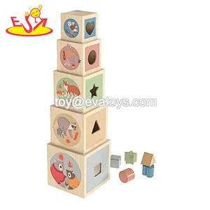 تصميم جديد معكرون لعبة مطبخ خشبية لطيفة للأطفال W10C582