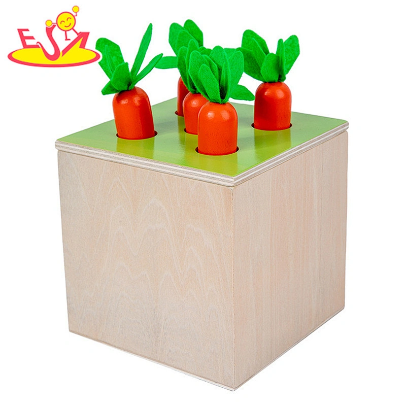 Nuevo diseño Macaron lindo juguete de cocina de madera para niños W10C582