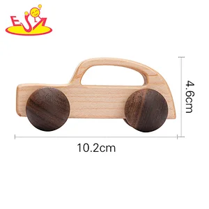 Preschool Educational Leaf Shaped Natural Wooden Number Puzzle For Kids W14A377